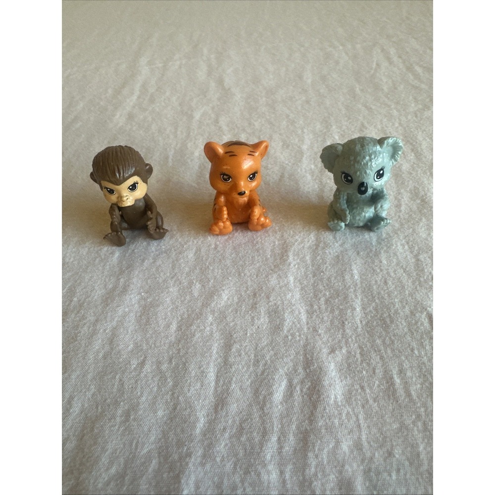 Mattel Barbie Zoo Pet Animals‎ Tiger Koala Monkey Missing Bottles Replacements